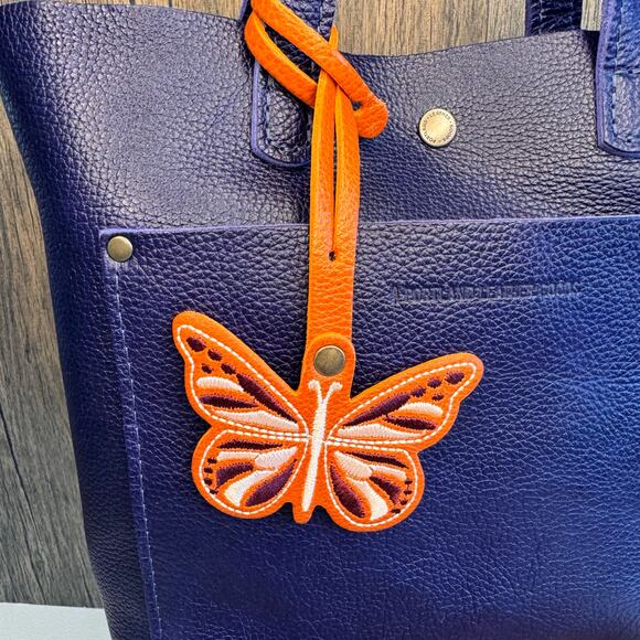 Portland Leather Butterfly FAST SHIP Portland Leather Monarca KOI Charm - Picture 1 of 7